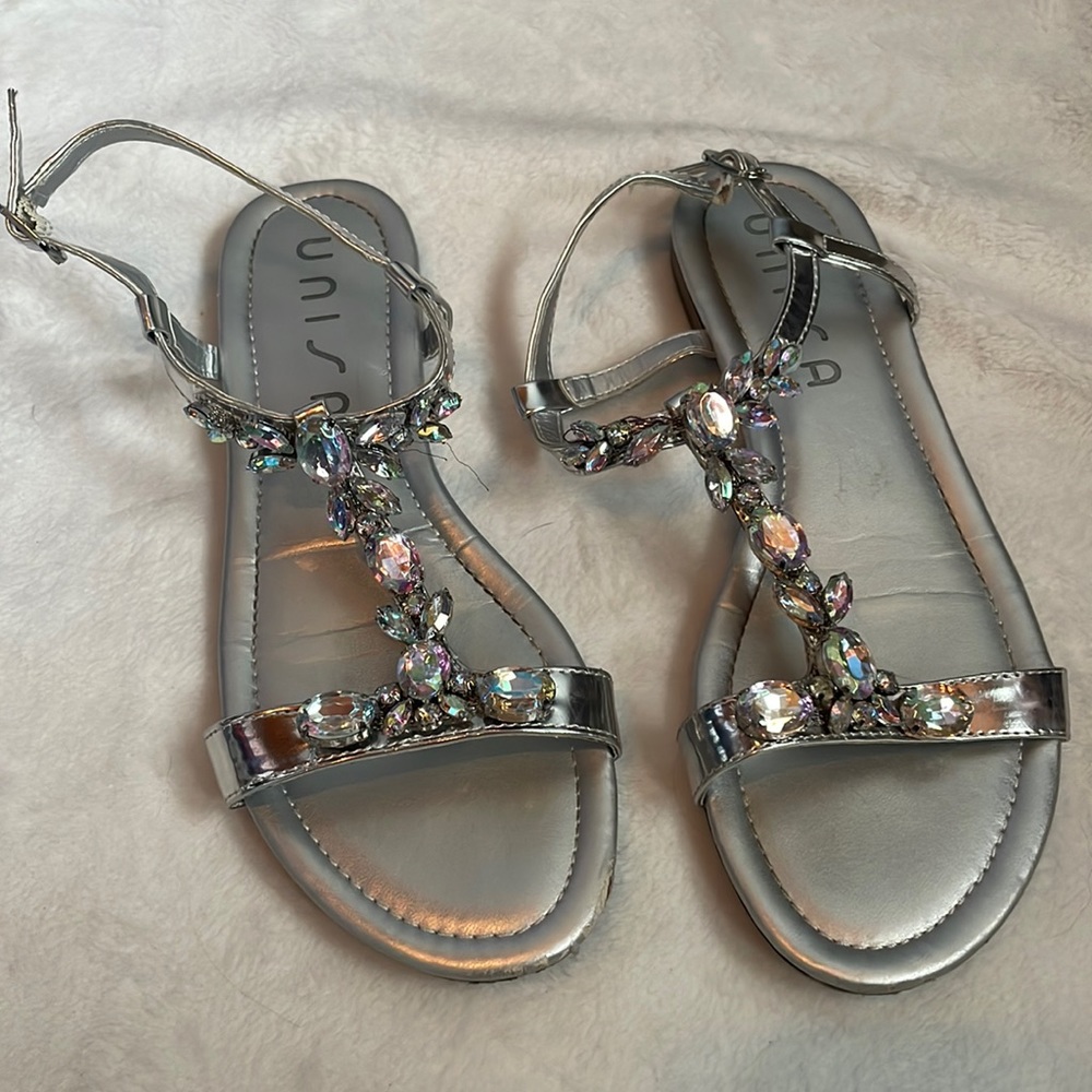 Bedazzled sandals